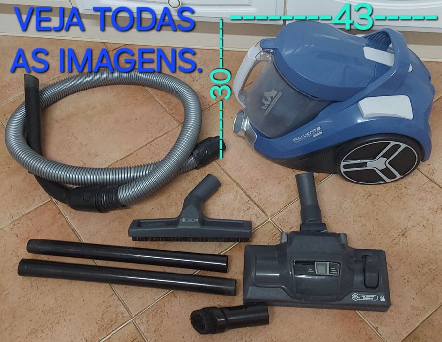 ASPIRADOR BOM DA ROWENTA SEM SACO.Casa,Quarto,Sala,Limpezas.Carro.