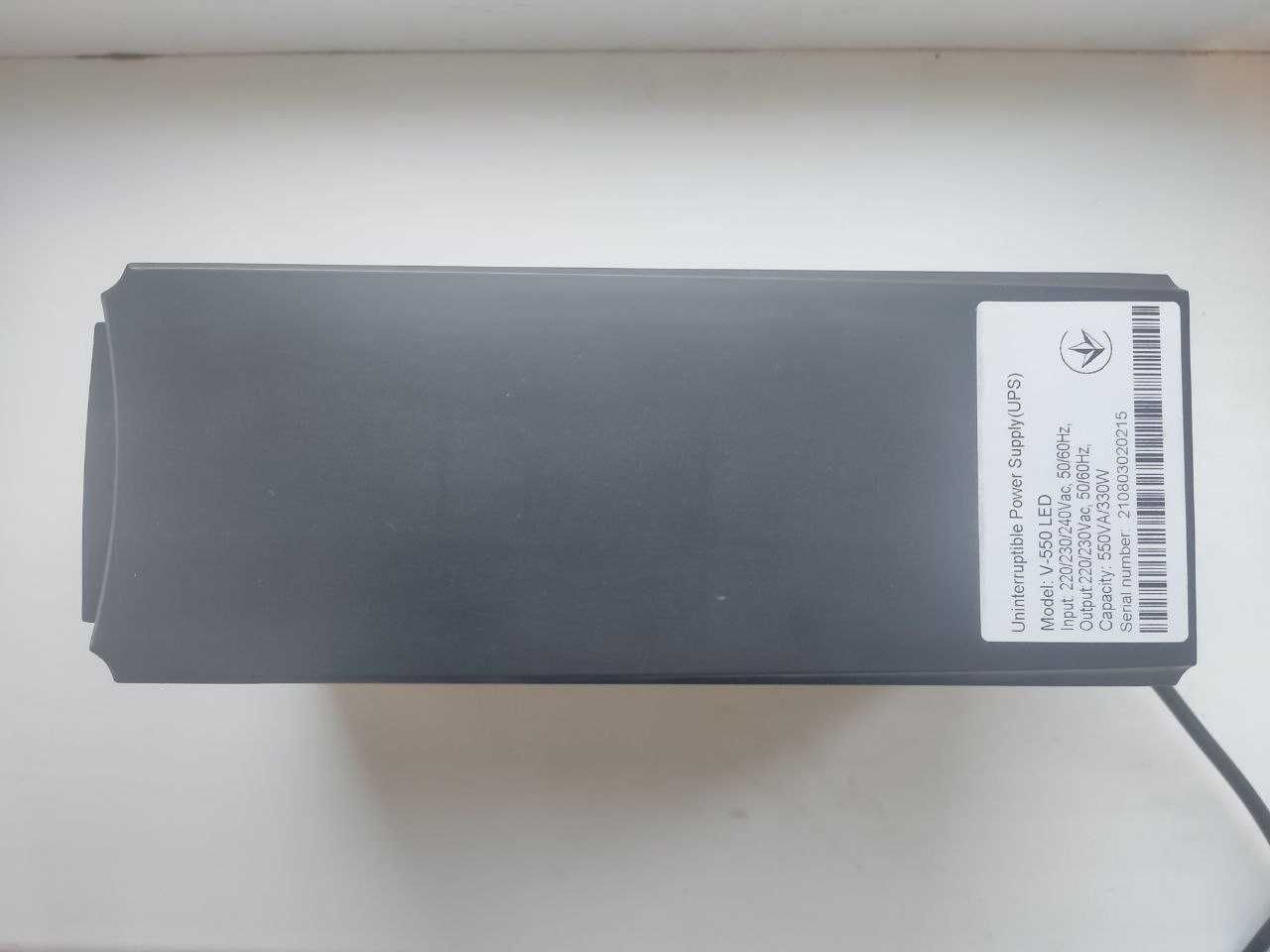 ДБЖ UPS ИБП Безперебійник Безперебойник FrimeCom V-550 LED Ціна з Акум