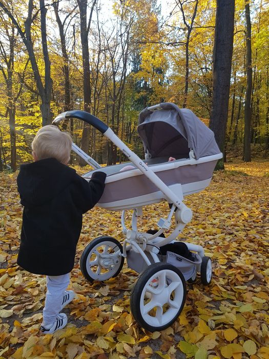 Wózek z gondolą quinny moodd głeboki szary