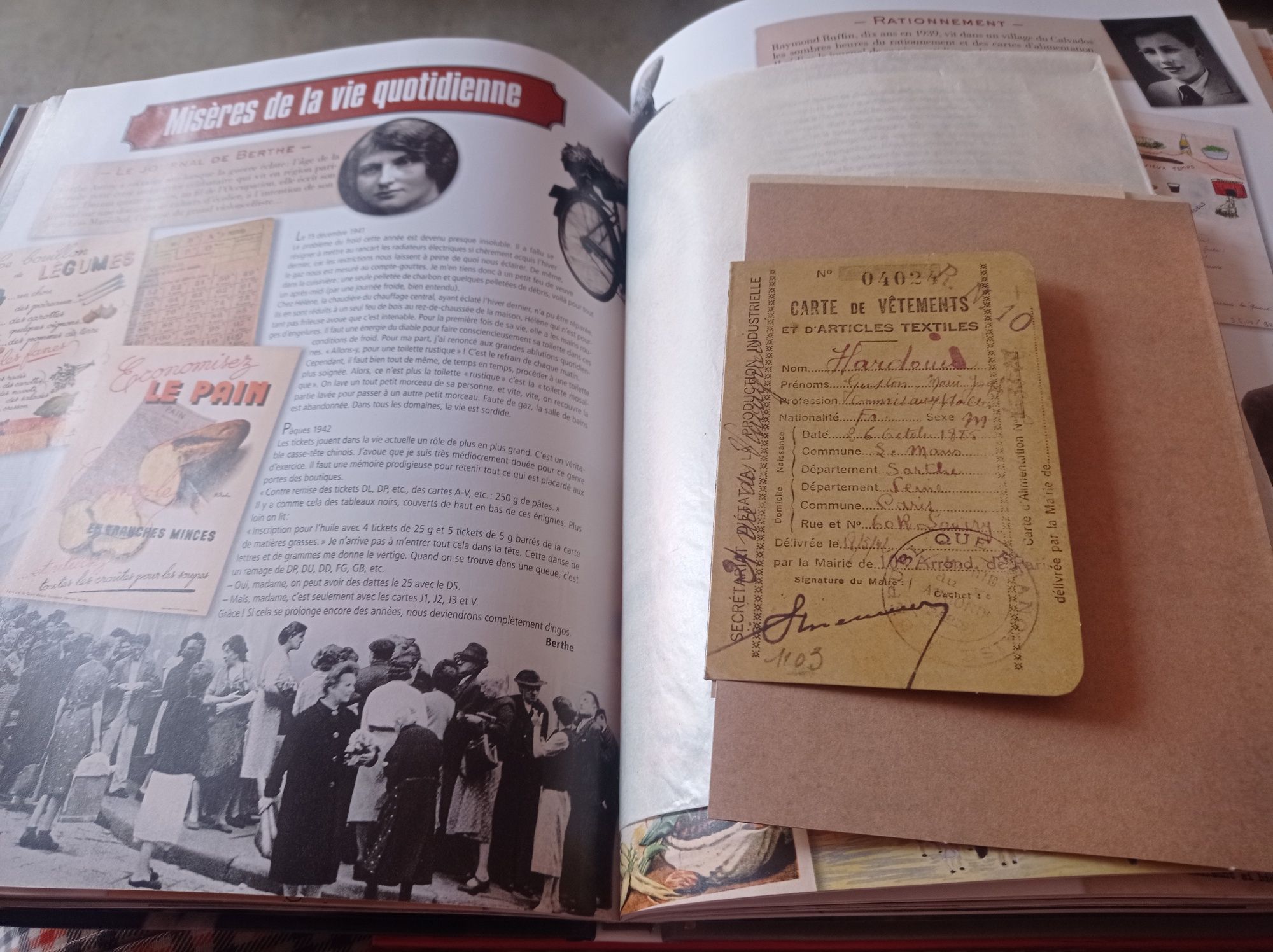 Livro da resistência francesa
