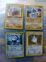 Zestaw kart 4 kart Pokemon oryginalne