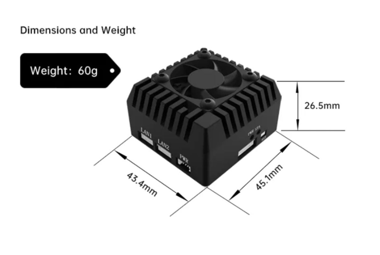 Модуль оптичного відслідковування SIYI AI Tracking Module 4T