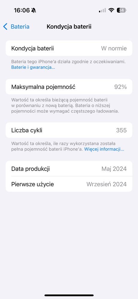 iPhone 15 pro 128 GB szary Gwarancja