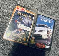 MediEvil i Need For Speed Shift na psp