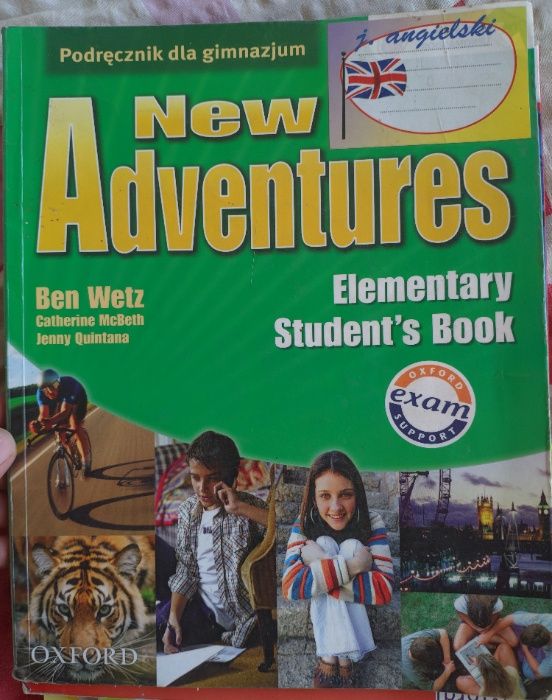 New Adventures Elementary Student's Book podręcznik Oxford Ben Wetz