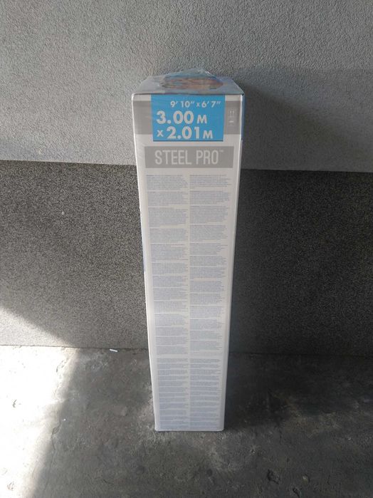 HIT Basen stelażowy 300 x 201 x 66 na stelażu prostokątny KURIER