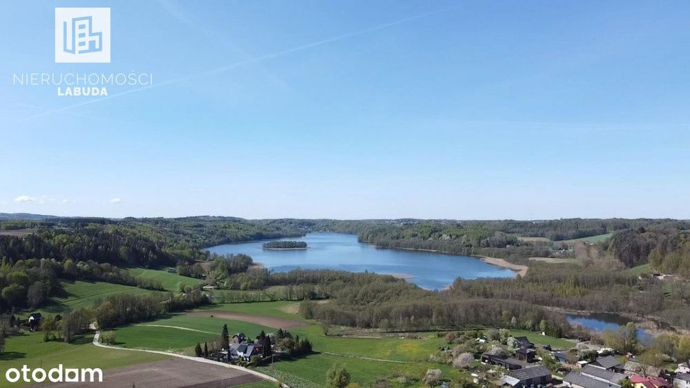 Działka inwestycyjna z widokiem na jezioro – Bącz