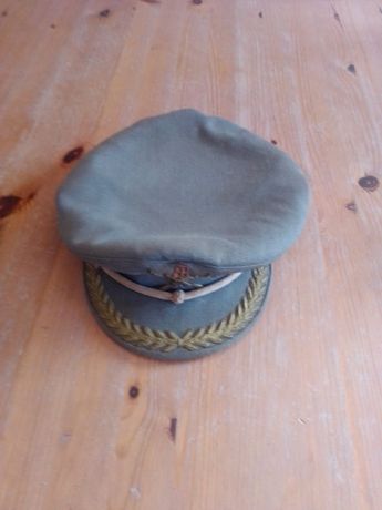 Chapéu Militar com muitos anos usado por altas patentes do exército po