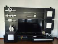 Móvel de sala Preto e Branco