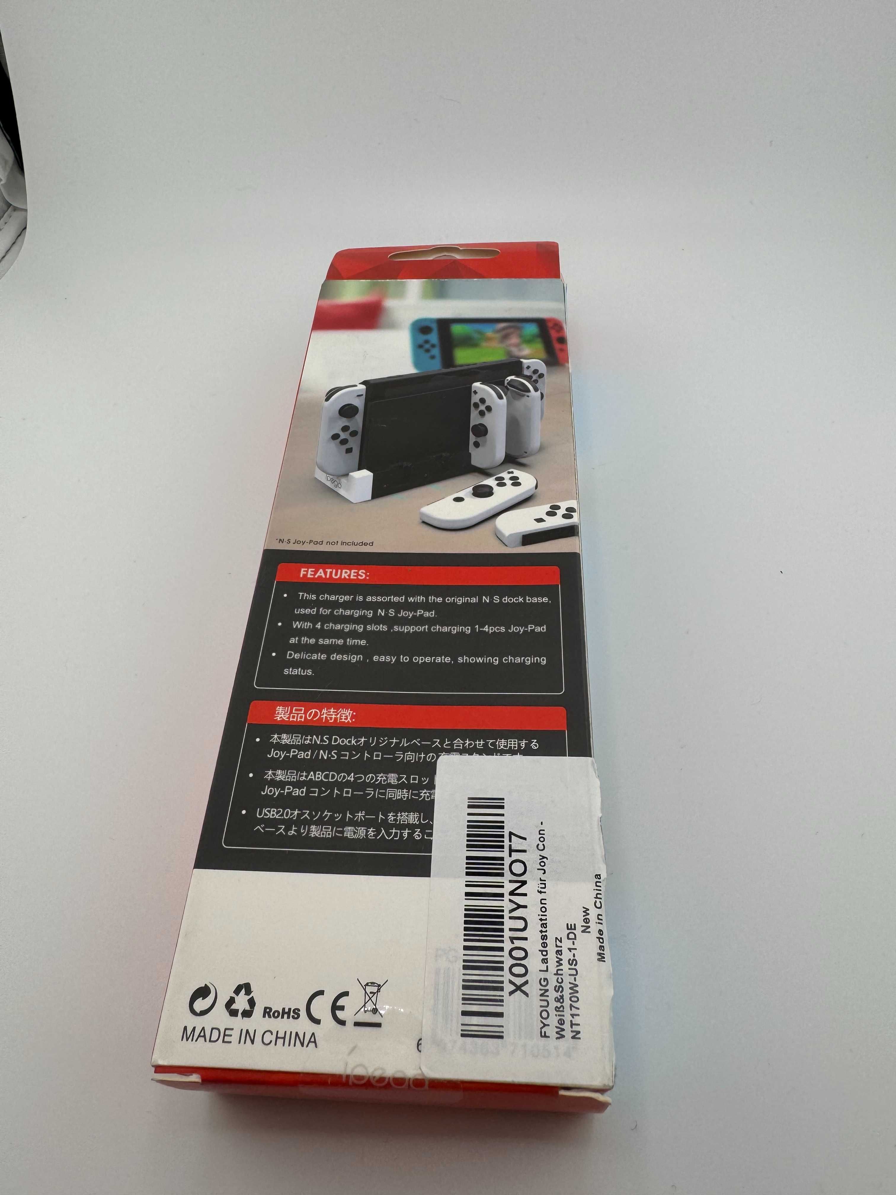 Stacja ładująca iPega do 4 JoyCony Nintendo Switch Nintendo Oled