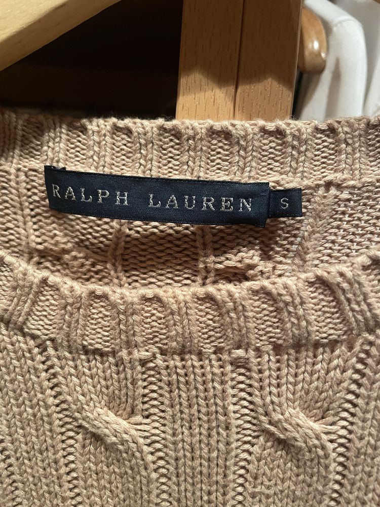 Camisola tranças Ralph Lauren.