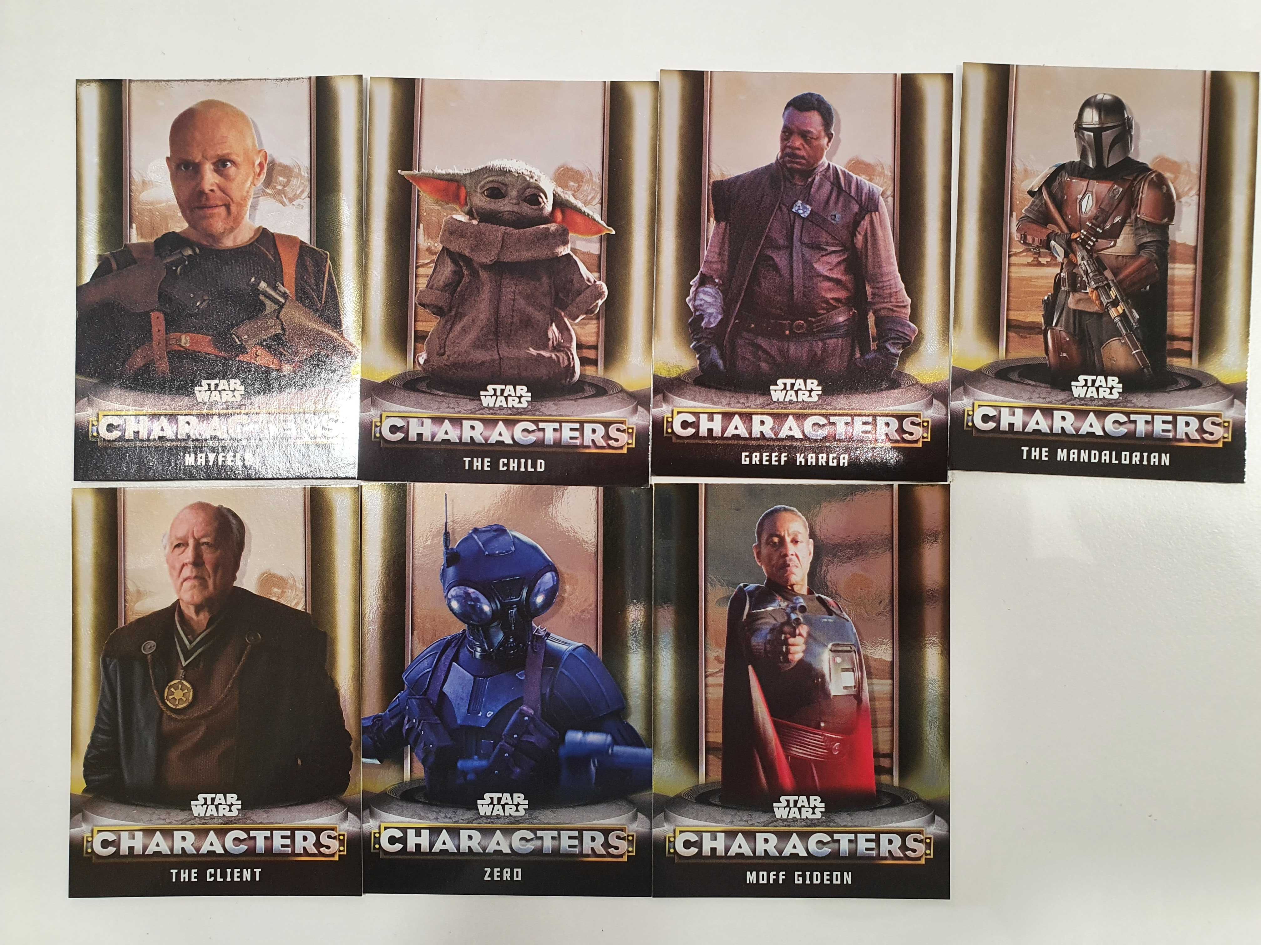 Cartas Mandalorian Topps Star Wars