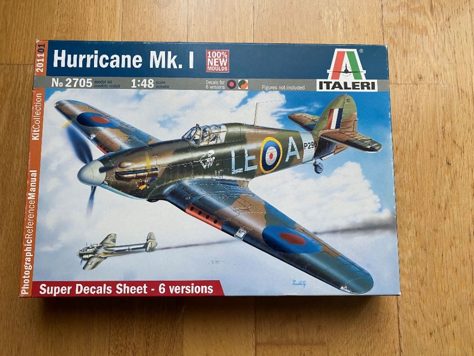 Italeri 1/48 Hurricane Mk.I e Ju87B (Stuka)