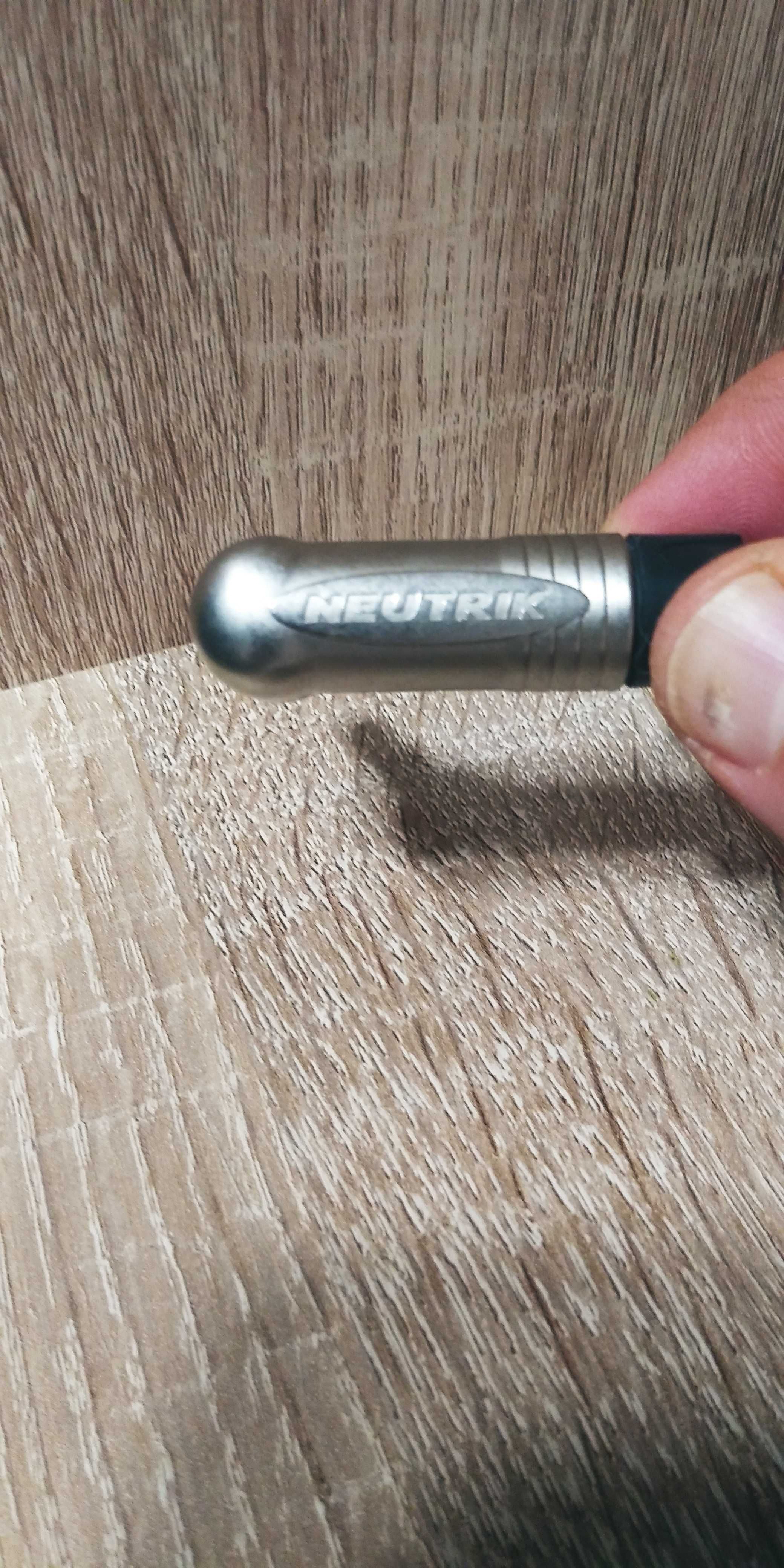 Kabel estradowy Klotz 0,22 dyży jack prosty kątowy