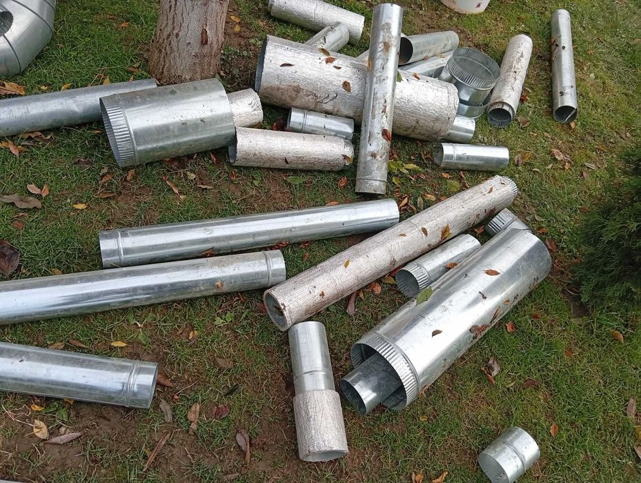 Труба 200 100 оцинковка повітропровід вентиляція оцинкований бу коліна