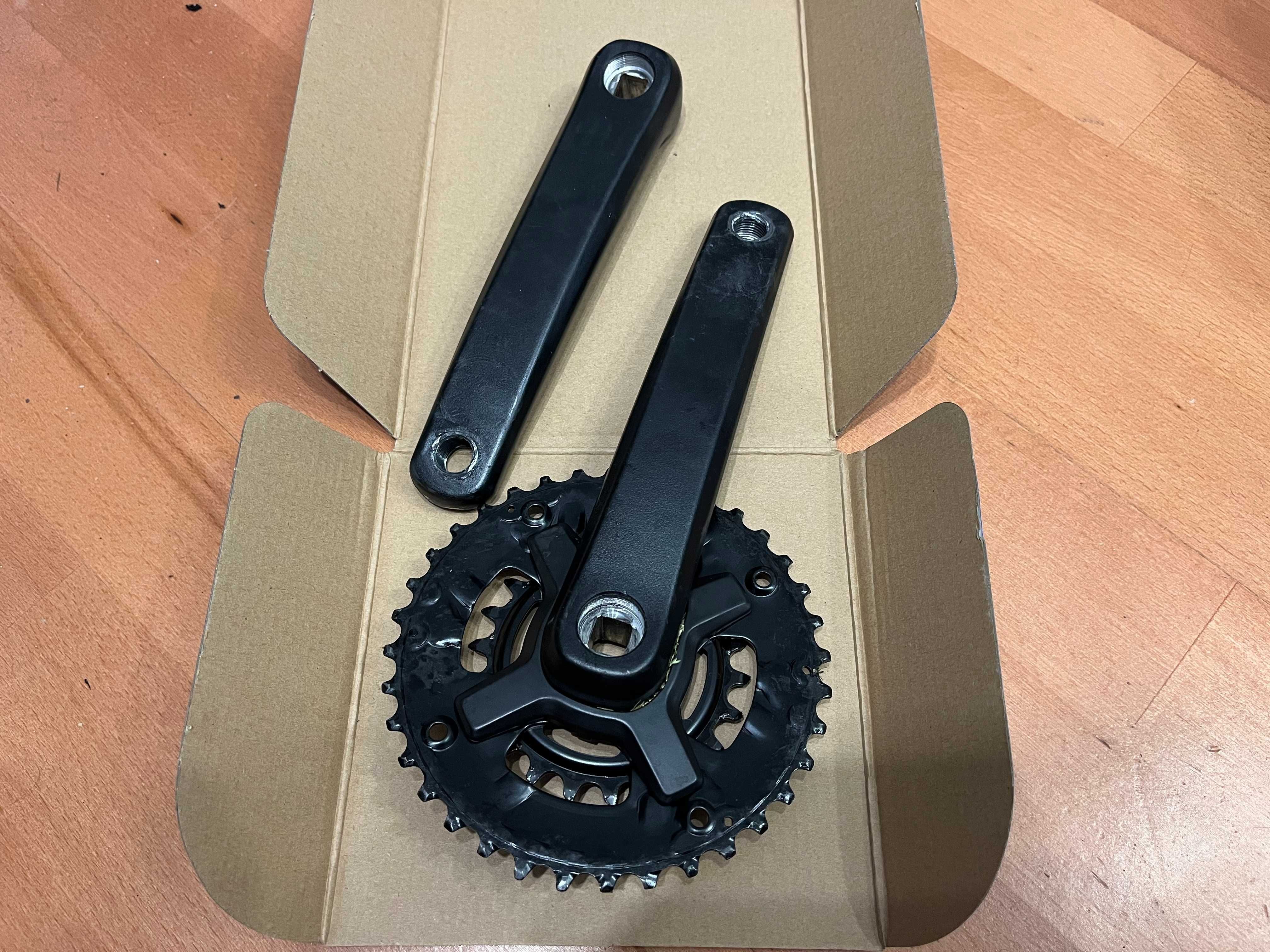 Шатуни Prowheel 175 мм + каретка Neco 73×124.5, б/в, гарний стан