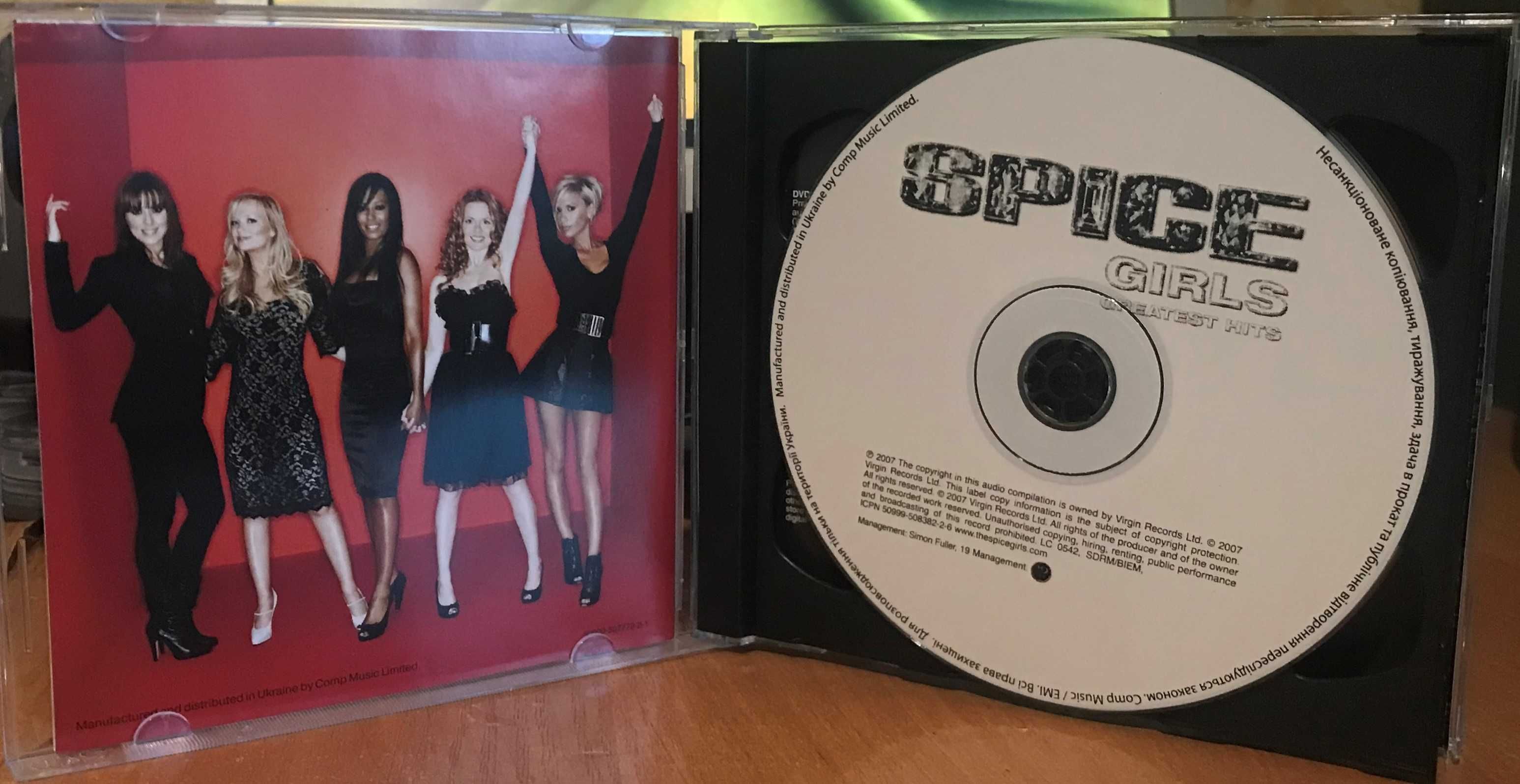 Spice Girls "Greatest Hits" (CD+DVD)