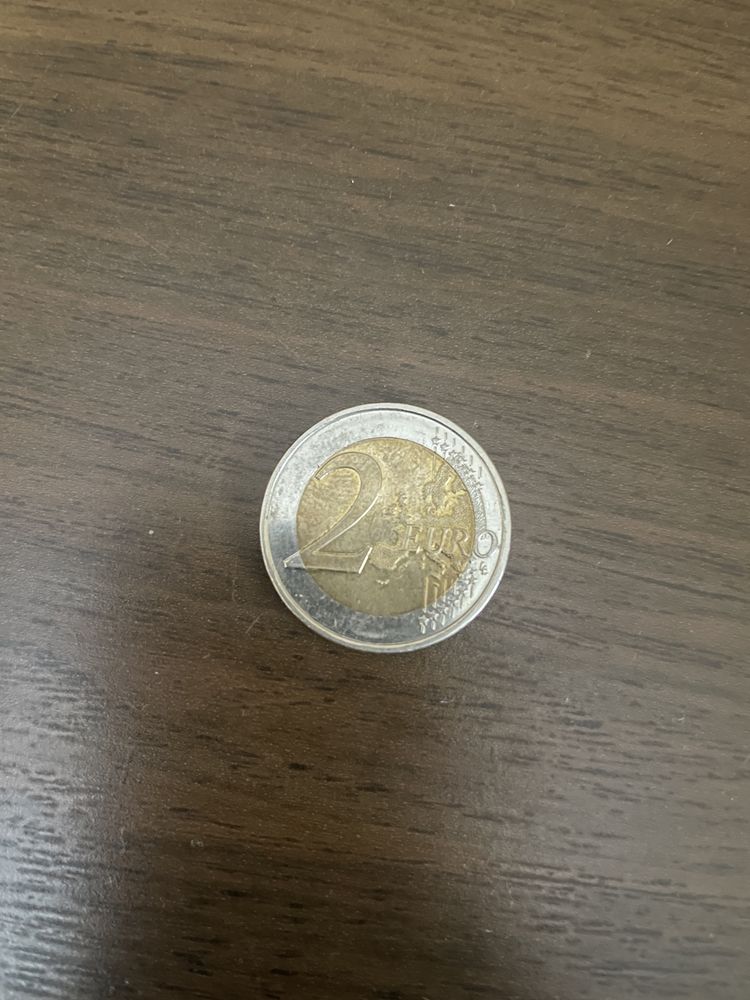 Moeda 2€ Dois Euros Charles de Gaulle França Numismática