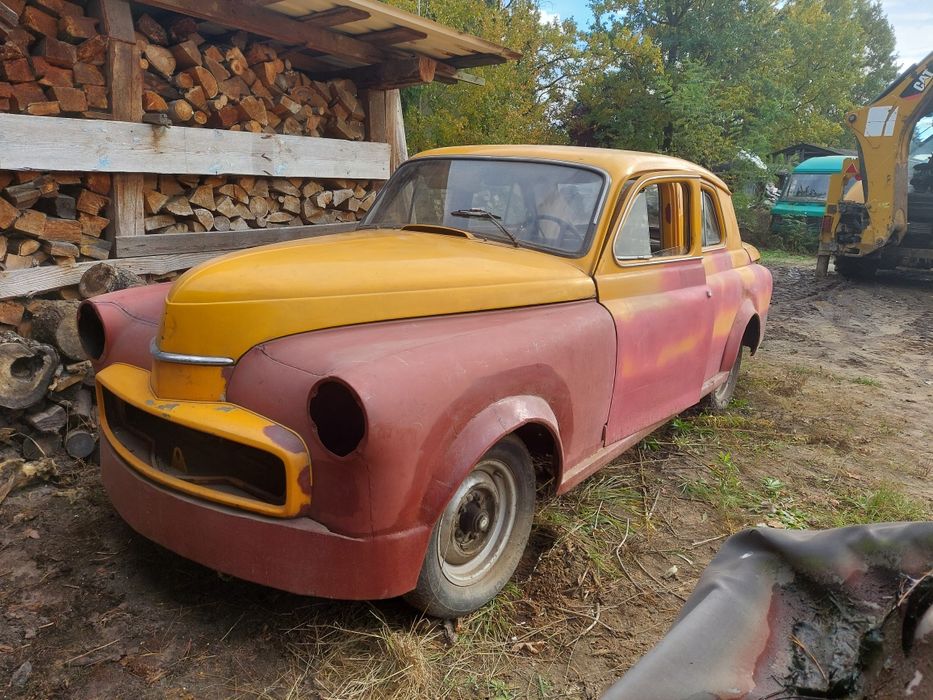 Samochód FSO Warszawa 223 dokumenty po blacharce 1972r PRL retro