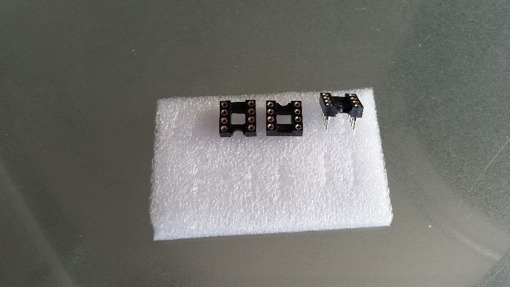 3 IC Sockets 8 pin - DIP8