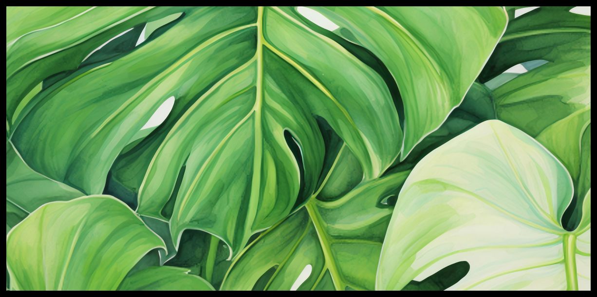Plakat 91,3x44,5cm Tajemnice Liści