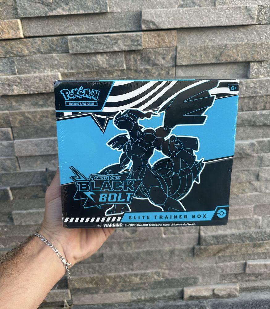 Pokémon TCG Scarlet & Violet Black Bolt Elite Trainer Box
