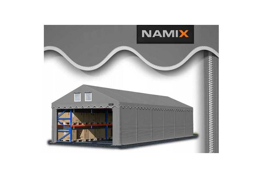 Namiot COMFORT 5x12 magazynowy handlowy garaż PVC 560g/m2