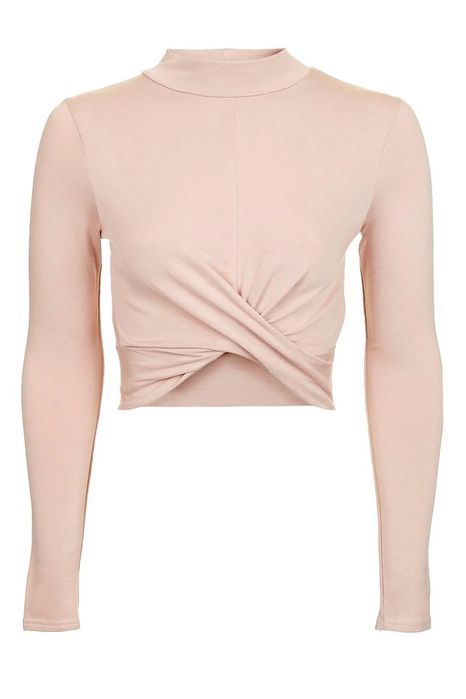 Топ пудрового кольору topshop