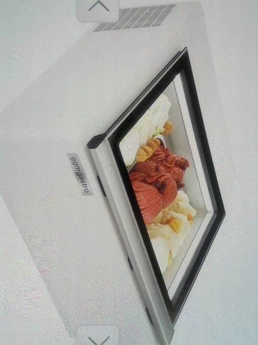 Vitrine de mesa para acai ou gelados