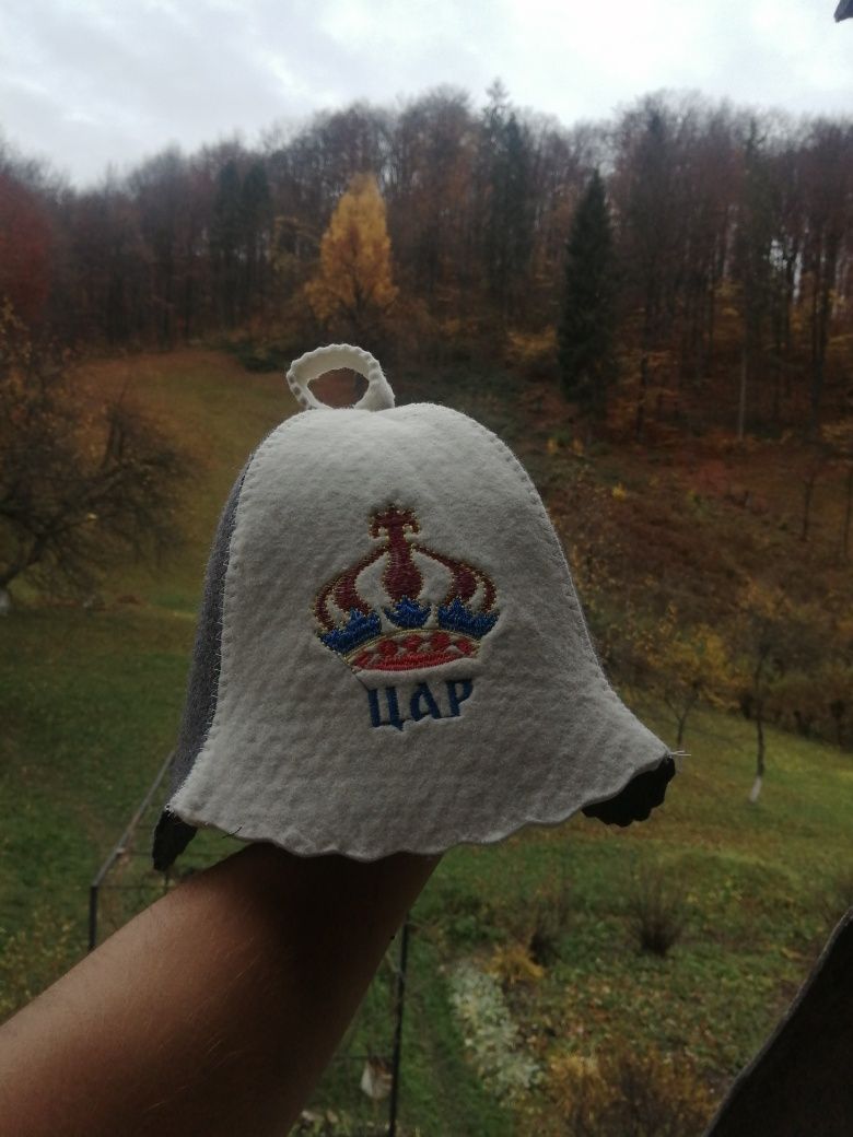 Шапки для лазні.