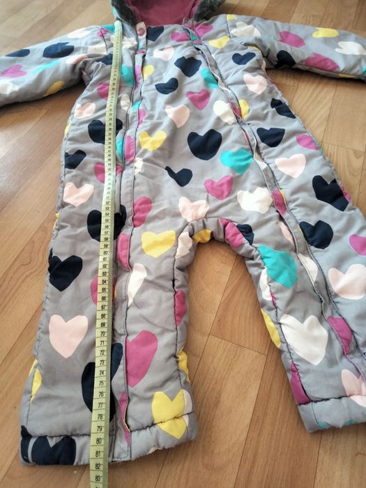 Зимний комбинезон на девочку 3-4года M&S Mark&Spencer  комбинезо