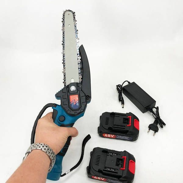 Пилка акумуляторна пила Domotec   Сучкоріз 2 АКБ міні пилка