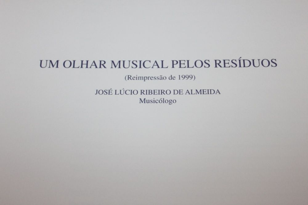 Um Olhar Musical Pelos Resíduos