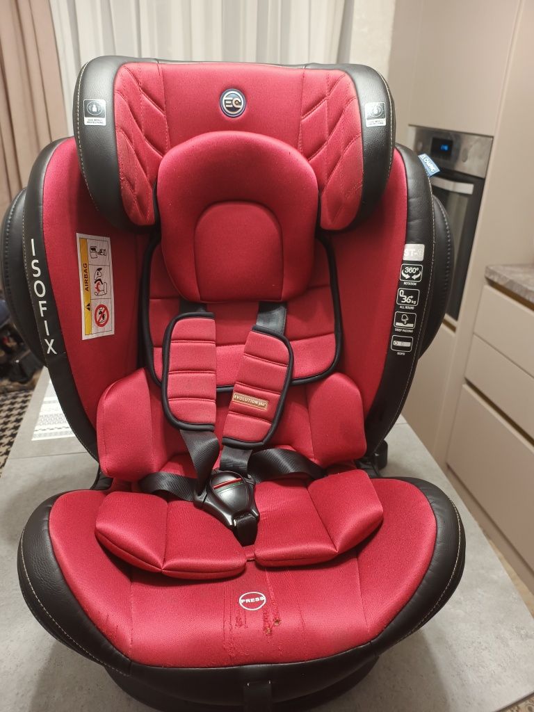 Автокресло c ISOFIX 0-36 кг El Camino Evolution 360