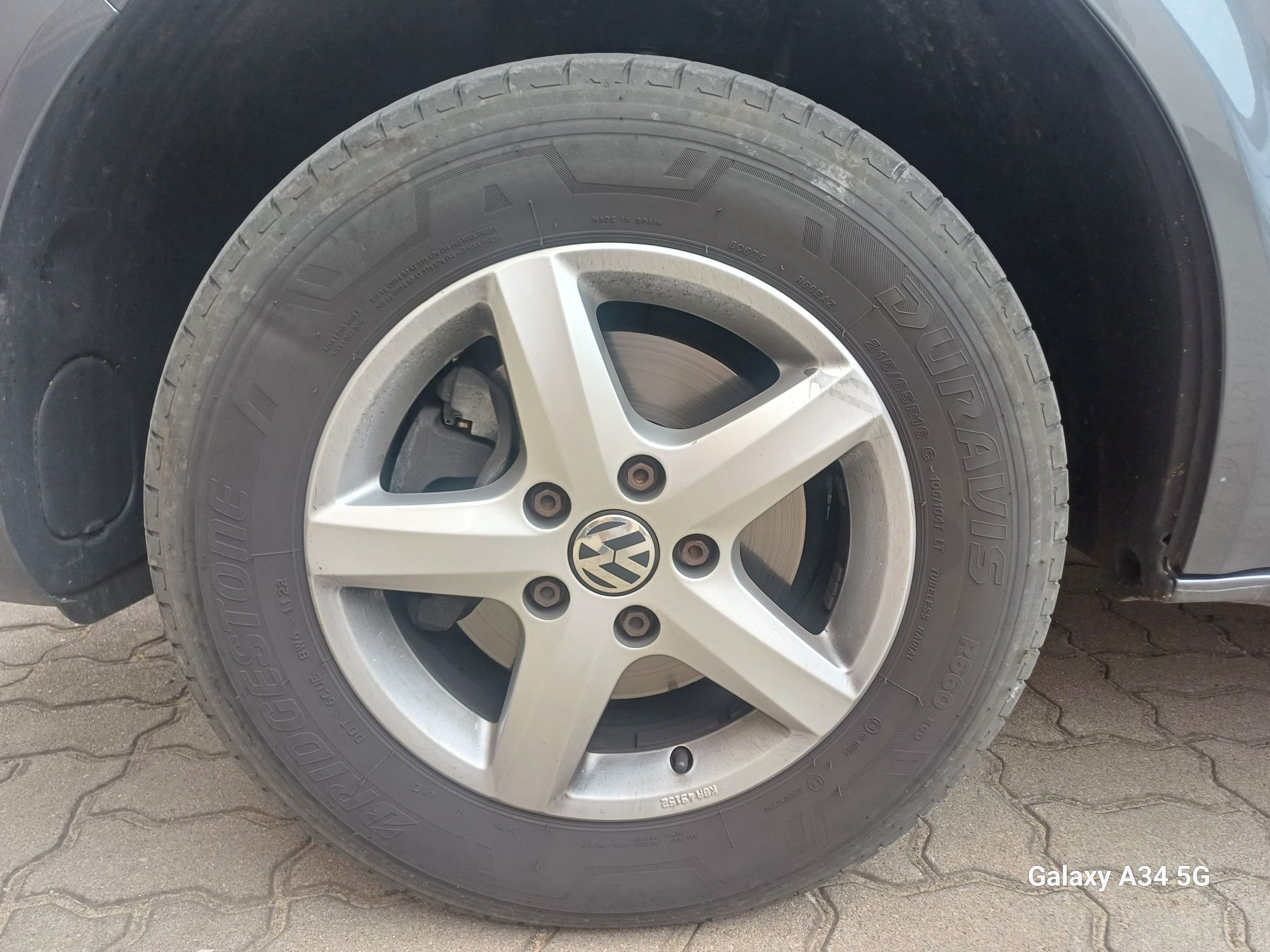 Koła VW multivan transporter caravele