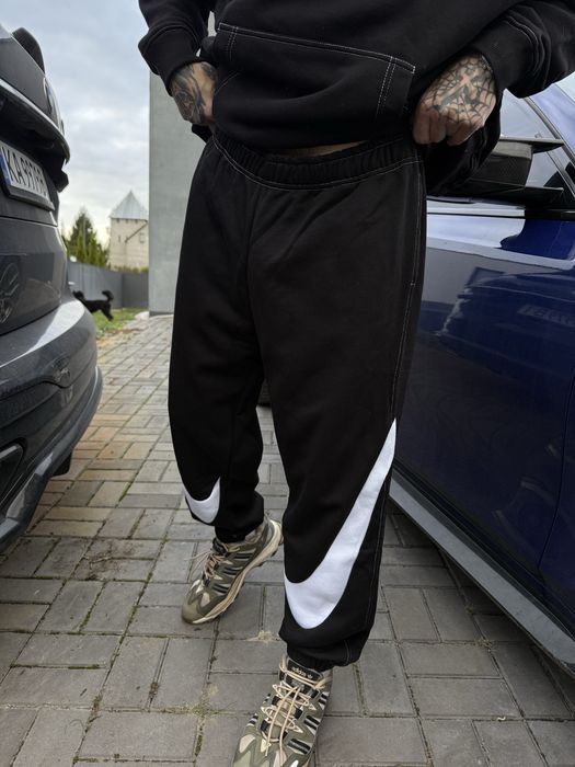 Костюм Nike big swoosh, костюм найк оверсайз, костюм Найк біг свуш