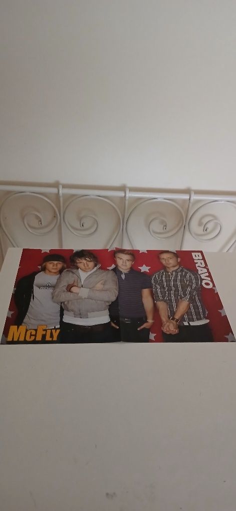 Poster Jonas Brothers/Mcfly, com defeito