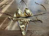 Piekne zlote bikini m nowe