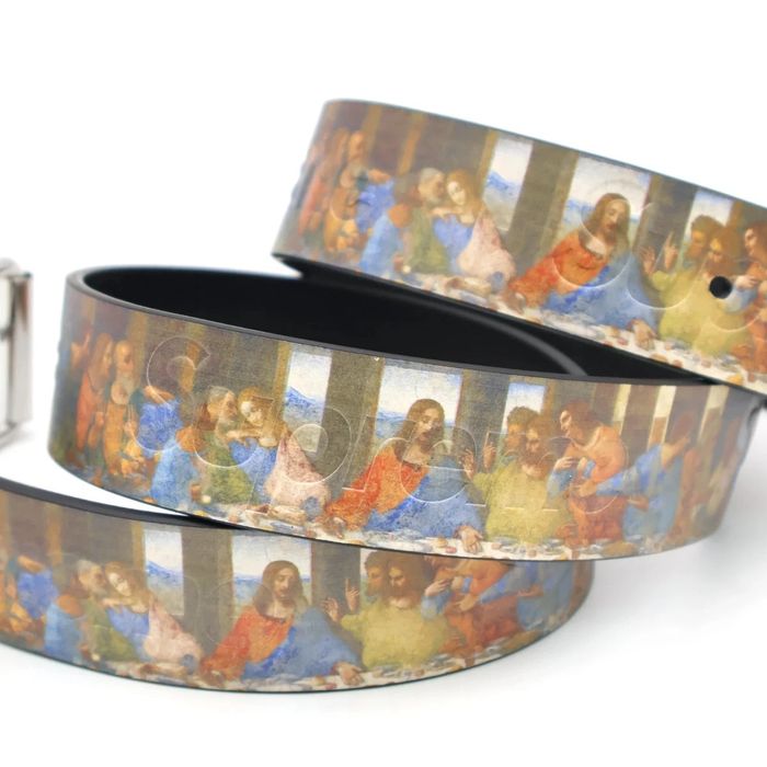 Ремень Supreme «Тайная вечеря» новый в упаковке!