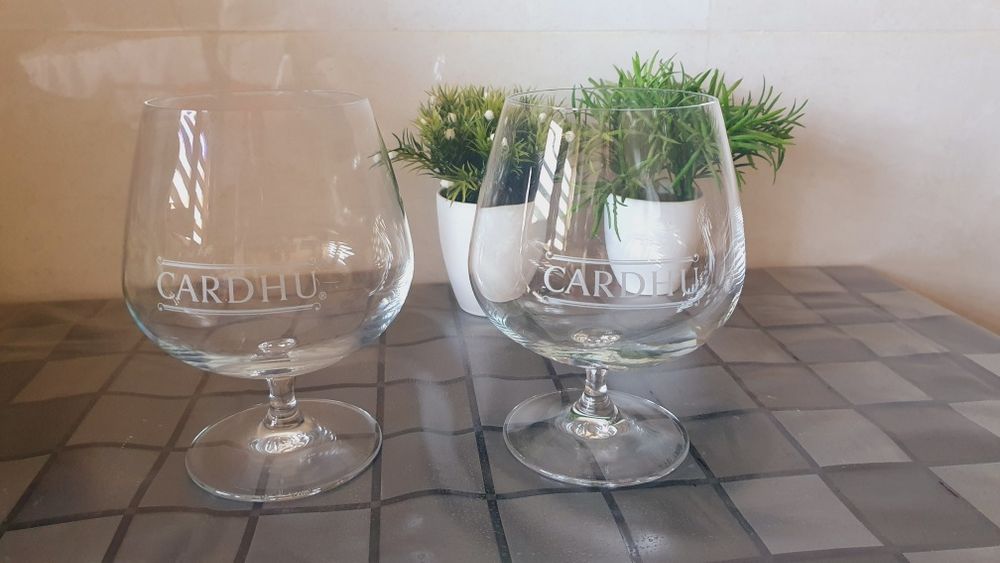 Copos Whisky Cardhu / Cálices Cardhu Balão