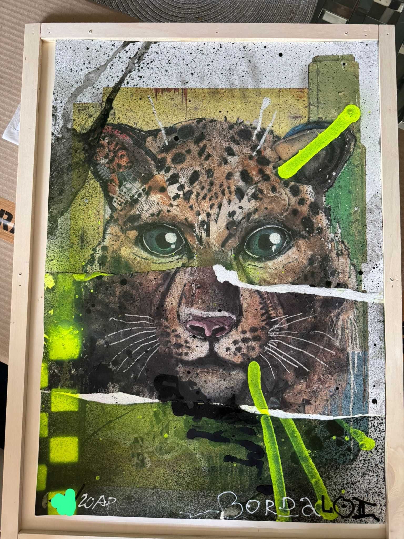 Bordalo II - Leopardo /20 ARTIST PROOF