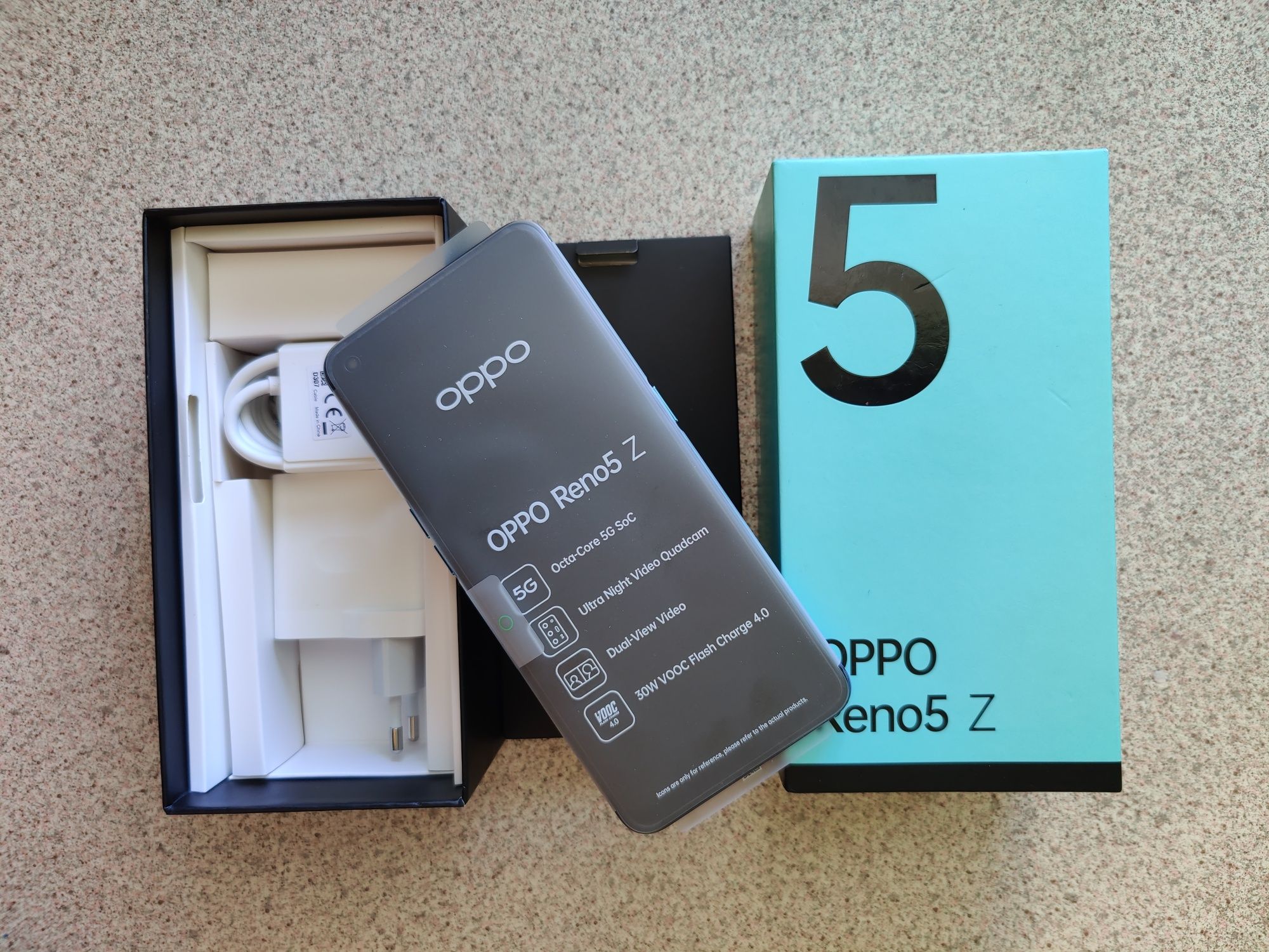 OPPO Reno5 Z 8/128Gb Cosmo Blue EU. Гарантия