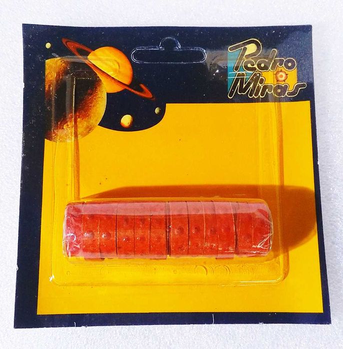 Antiga Embalagem "FULMINANTES REVÓLVER" de Brincar Crianças ~ 12 Rolos