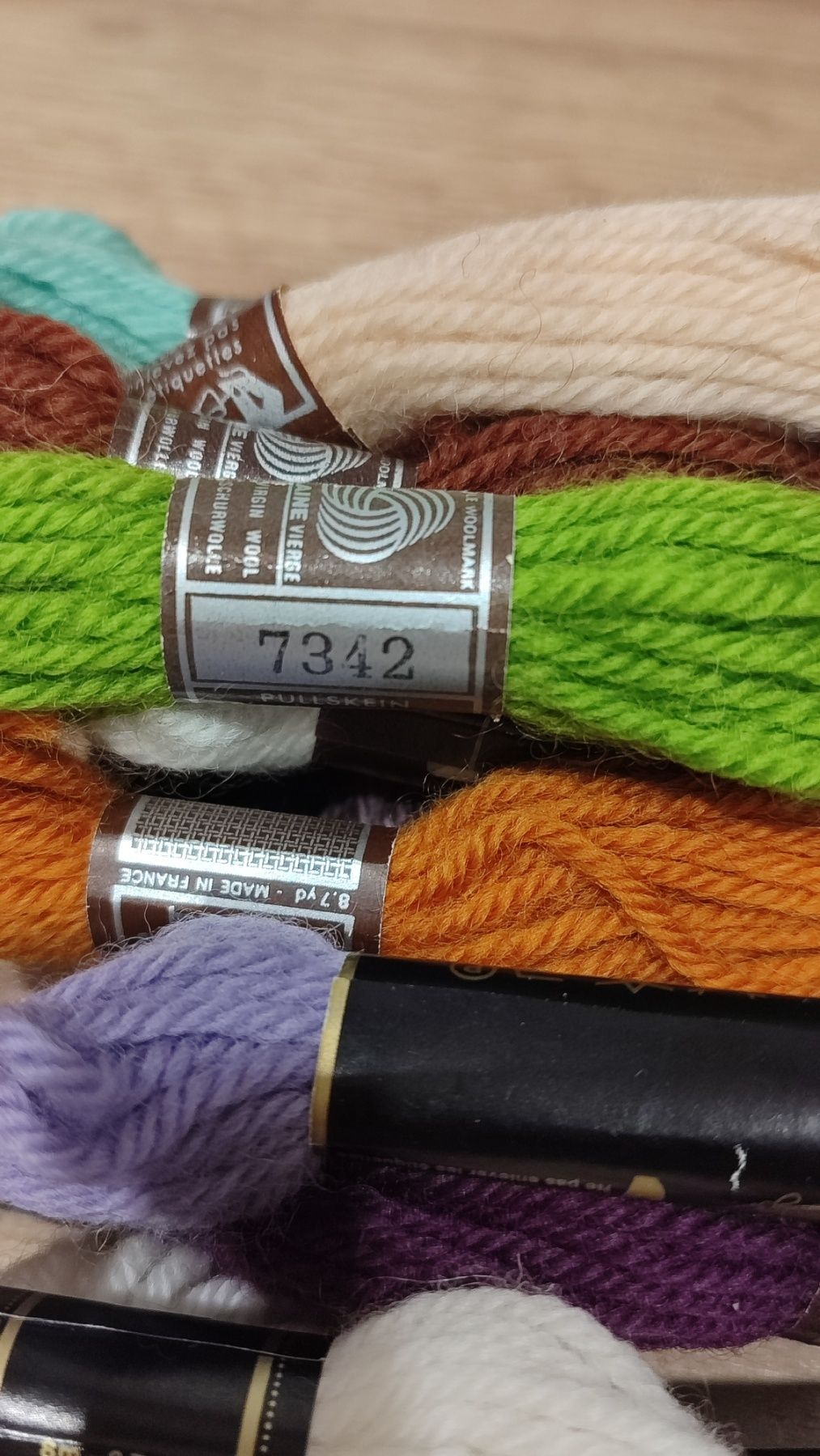 Нитки DMC 100% wool
