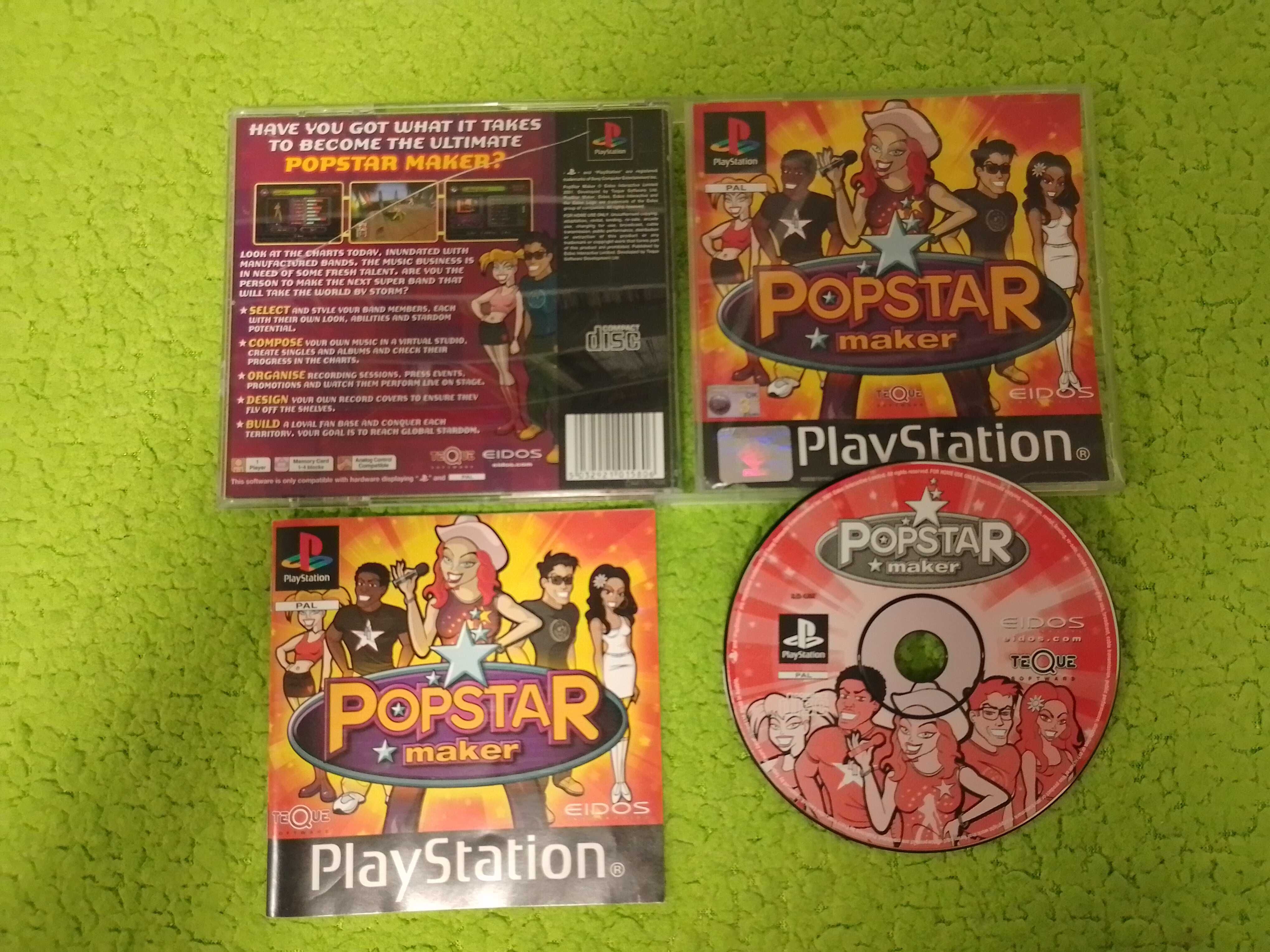 PopStar Maker PS1 komplet