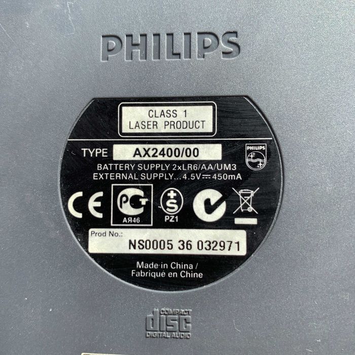 Портативний CD програвач Philips AX2400 та інші плеєри