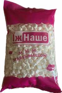 Зефир Маршмеллоу белый Mini Snowy Mallows 500 гр Їж Наше вкусный