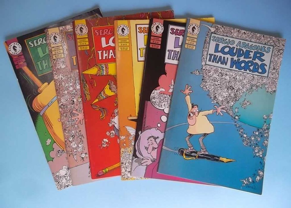 Sergio Aragones Louder Than Words #1-6 VF/NM série completa Dark Horse