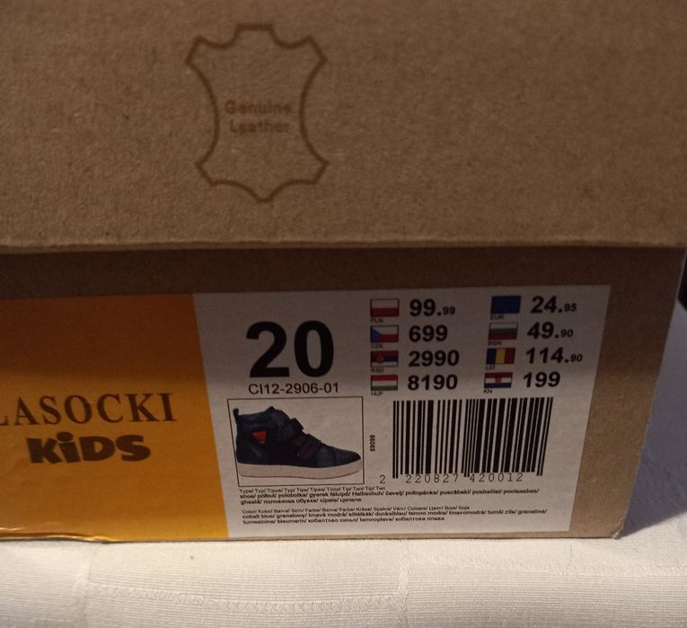 Botki lasocki wiosna r 20 bdb