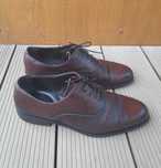 Massimo Dutti buty skórzane, brązowe, rozmiar 46